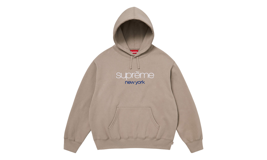 Classic Logo Hooded Sweatshirt "SS26 - Taupe" SU27104