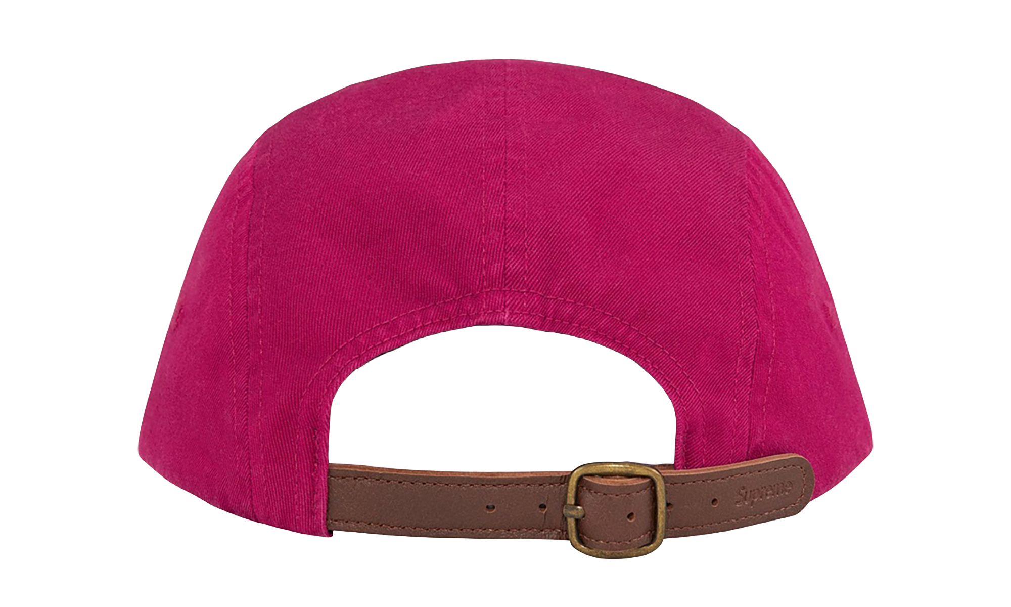 Washed Chino Twill Camp Cap "FW24 - Cranberry" SU27095