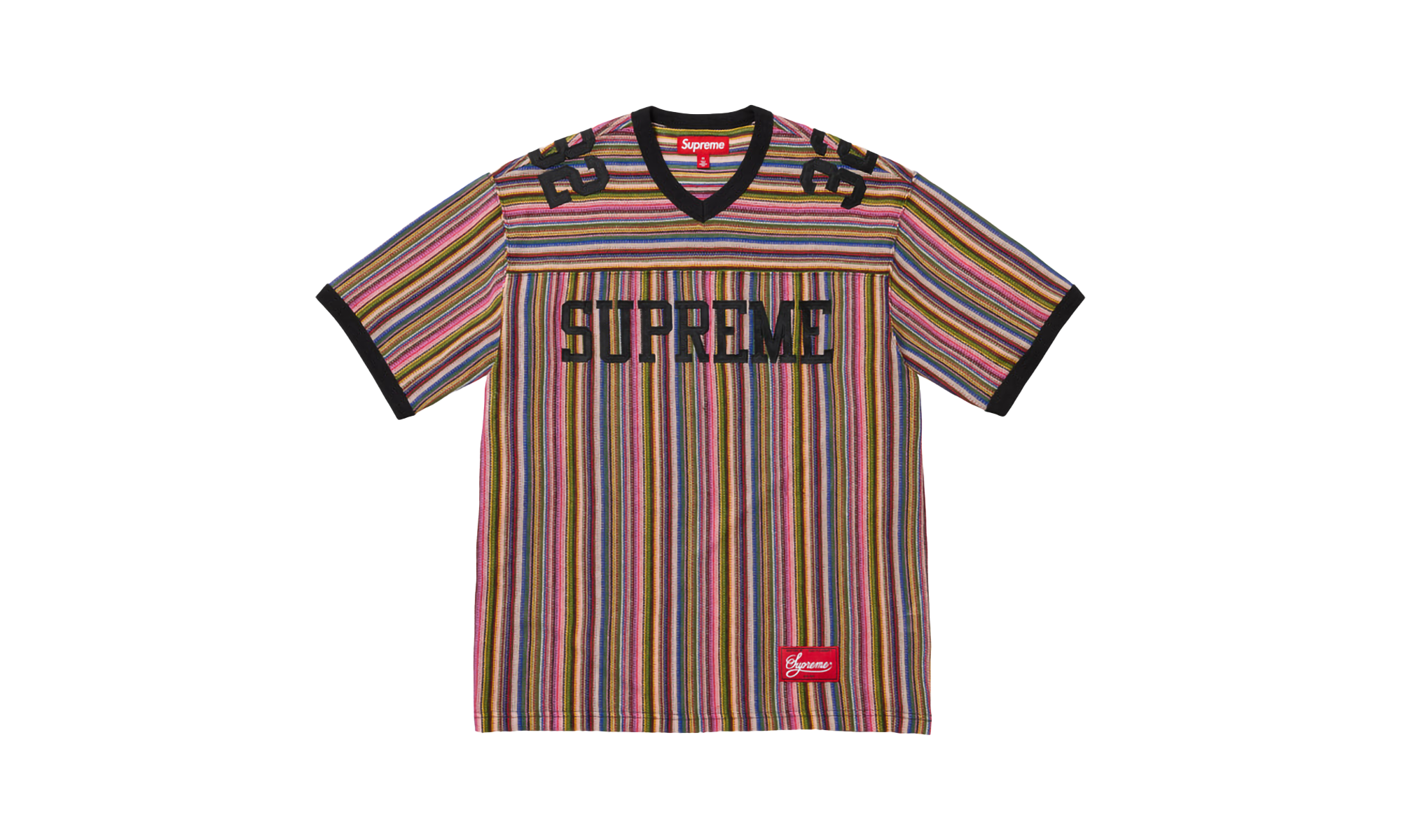 Open Knit Football Top "SS25 - Multi" SU25383