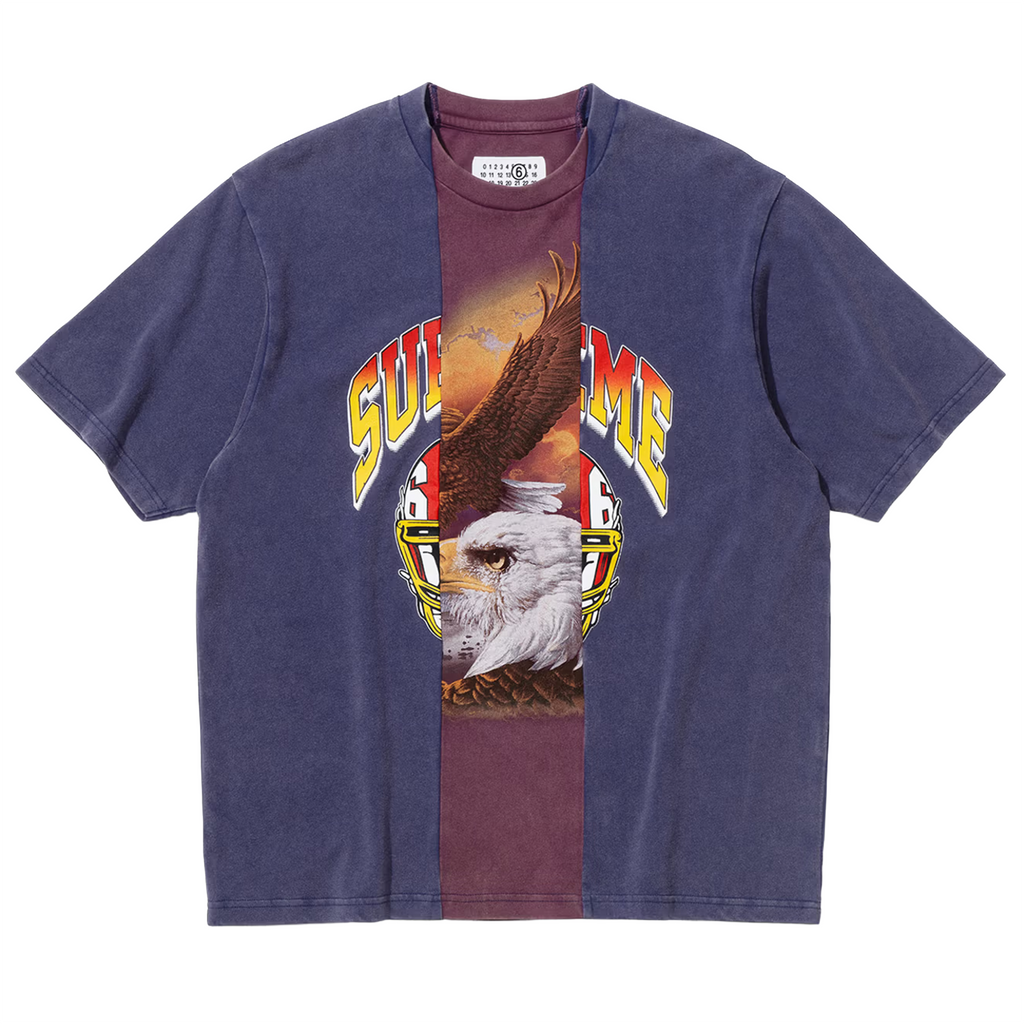 Supreme MM6 Maison Margiela Split S/S Top Navy