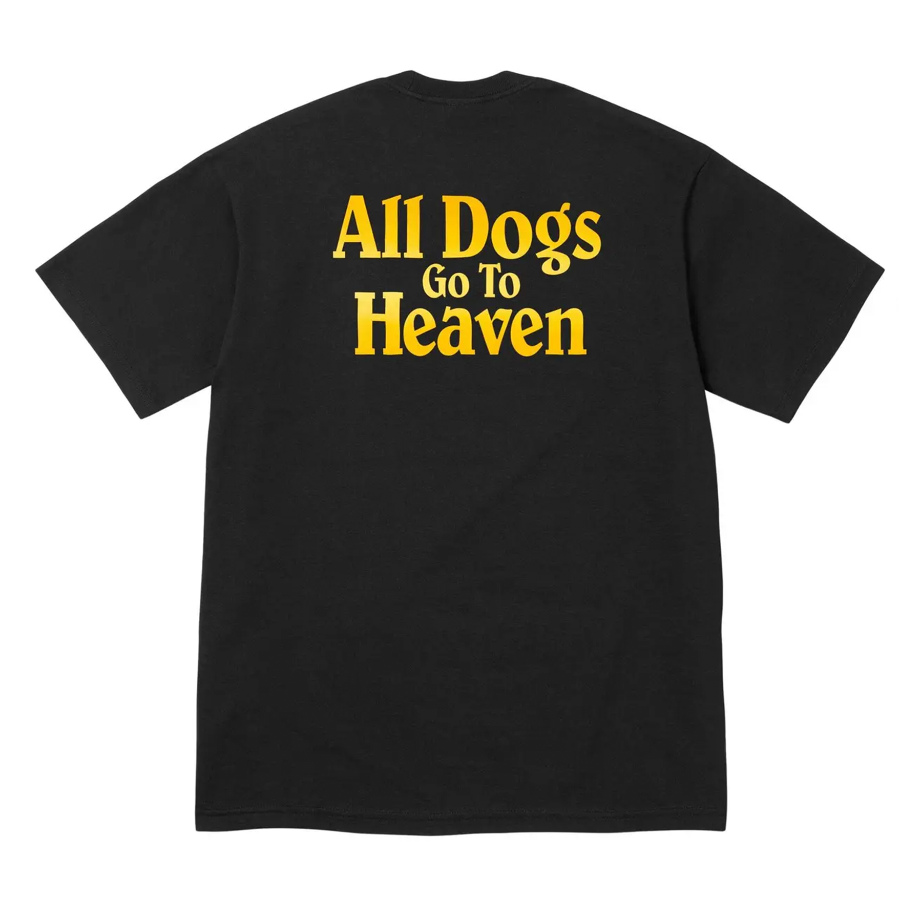 Supreme All Dogs Go To Heaven Tee Black