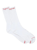 Supreme Socks White (Single Pair)