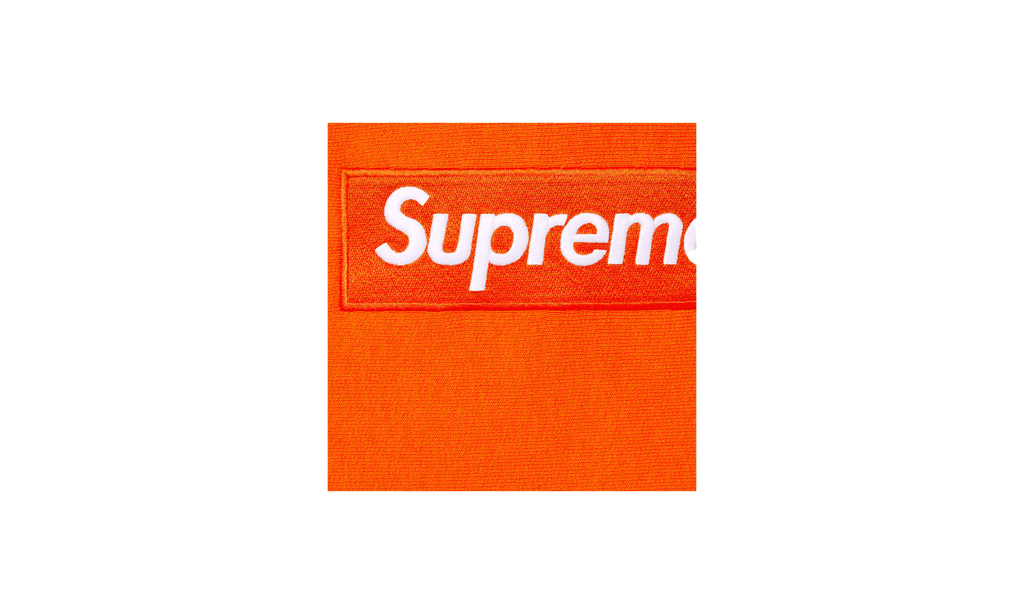 Box Logo Hooded Sweatshirt "FW24 Dark Orange" SU929