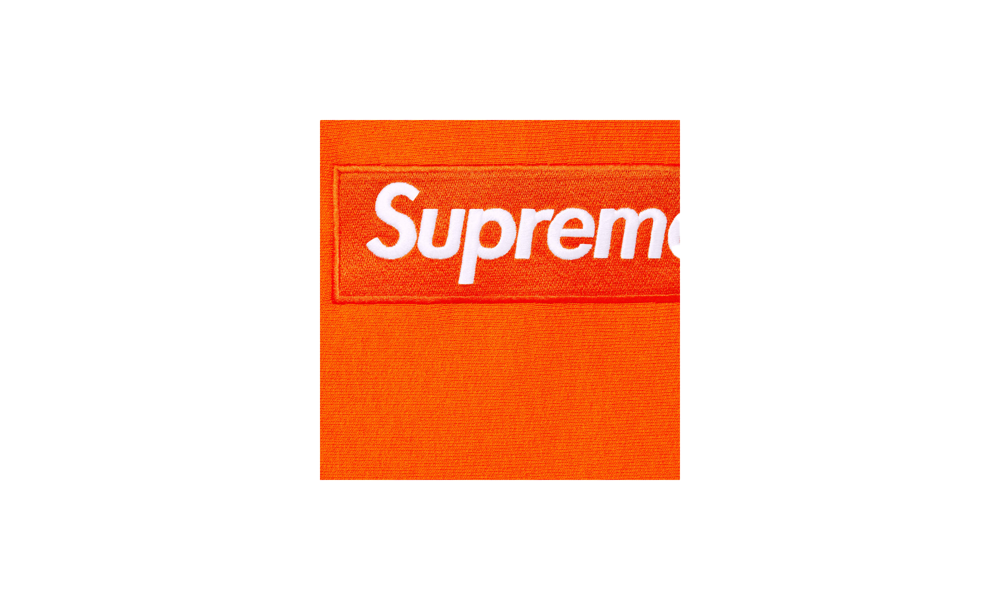 Box Logo Hooded Sweatshirt "FW24 Dark Orange" SU929