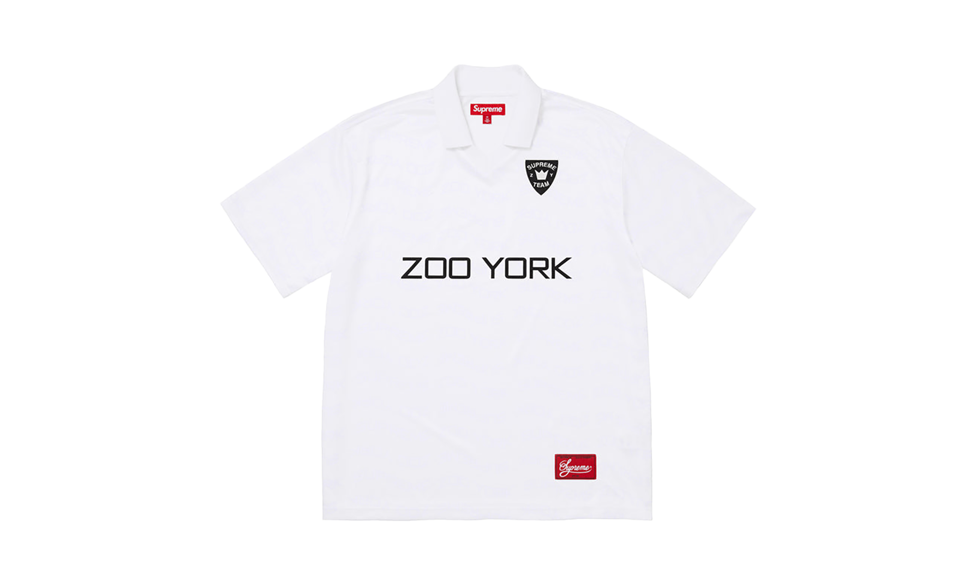 Zoo York Soccer Jersey "SS25 - White" SU25560