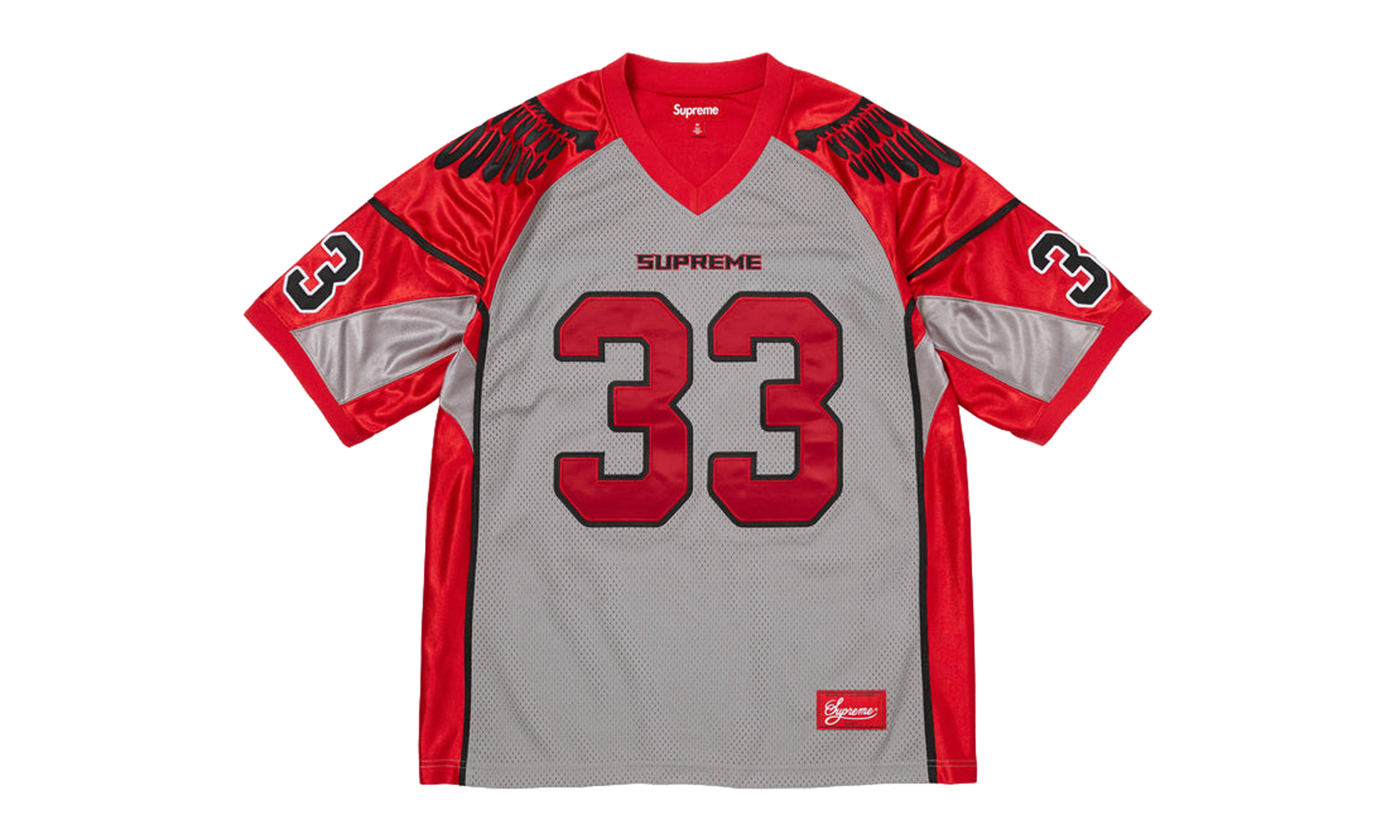Wings Football Jersey "SS26 - Grey" SU27758