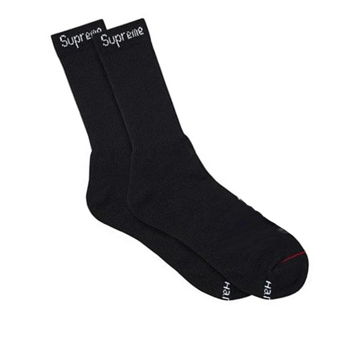 Supreme Socks Black (Single Pair)