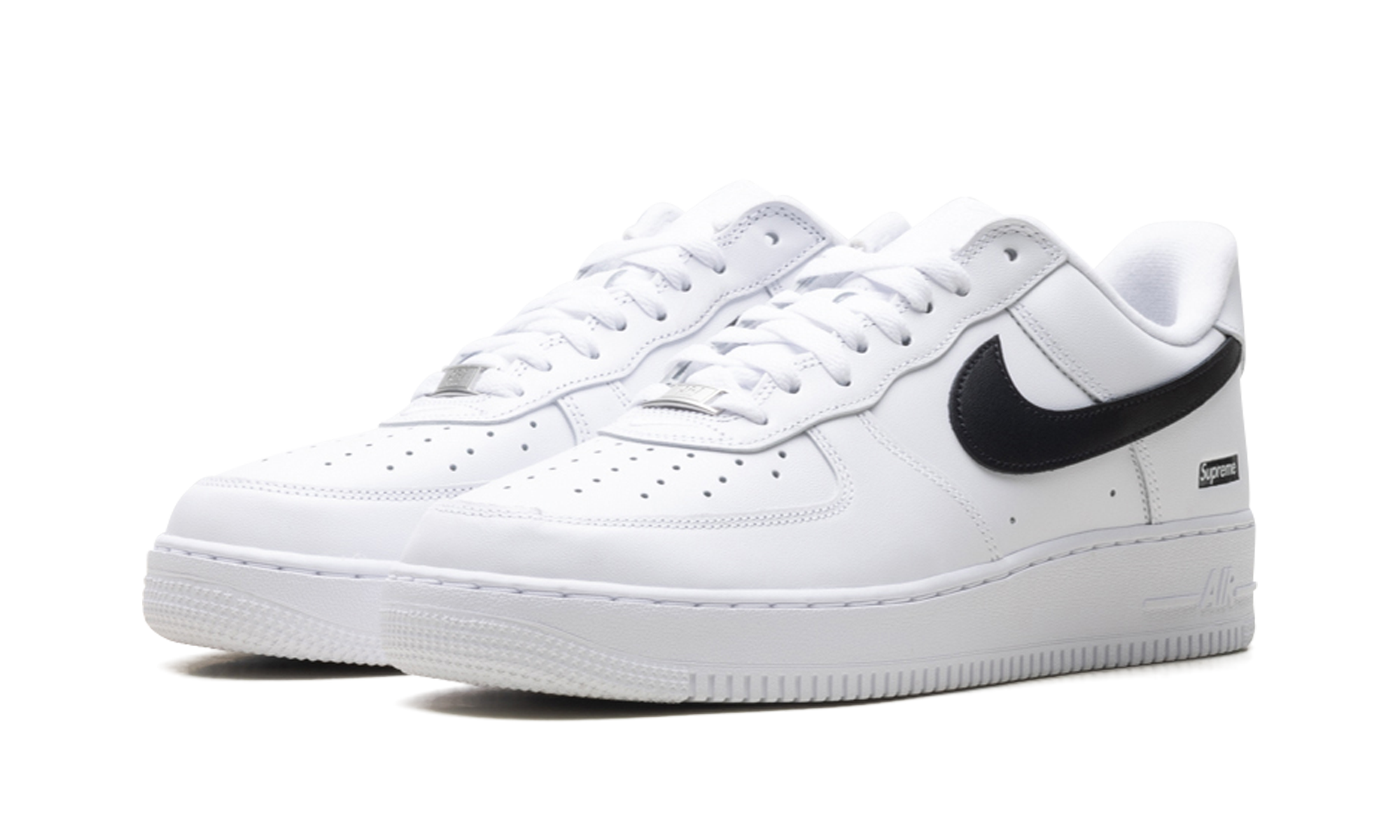 Air Force 1 Low "Supreme - Mini Box Logo White / Black" CU9225 102