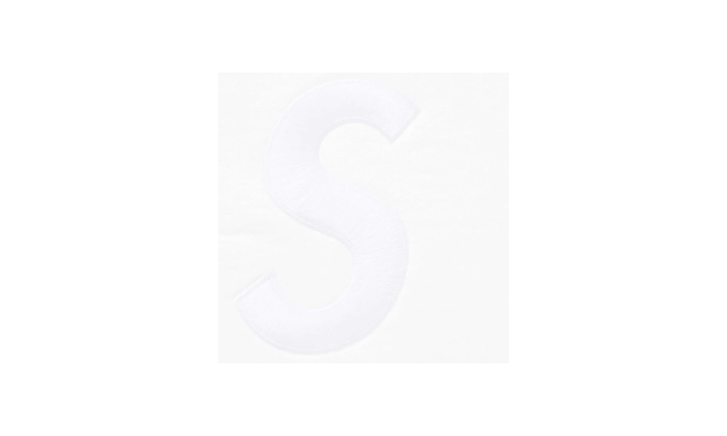 S Logo Zip Up Hooded Sweatshirt "FW25 - White" SU26301