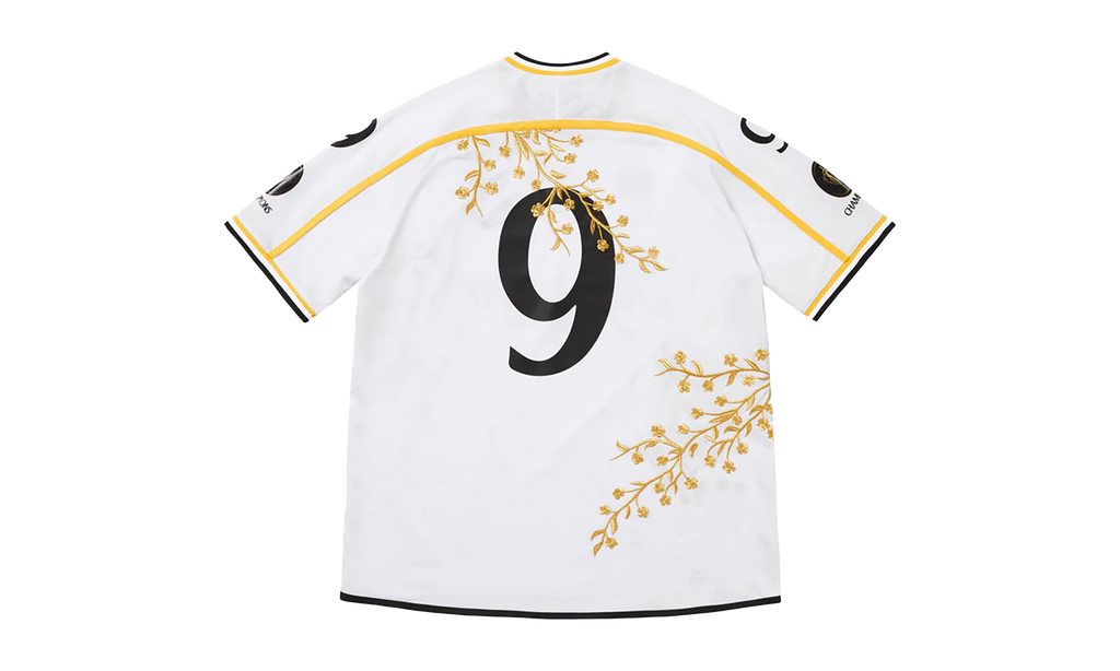 Floral Soccer Jersey "FW25 - White" SU26123