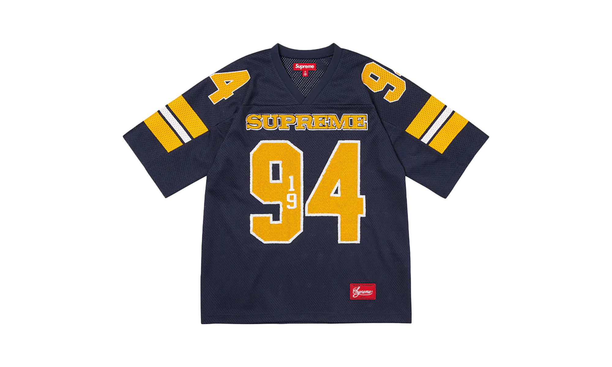 Sequin Football Jersey "FW25 - Navy" SU25994