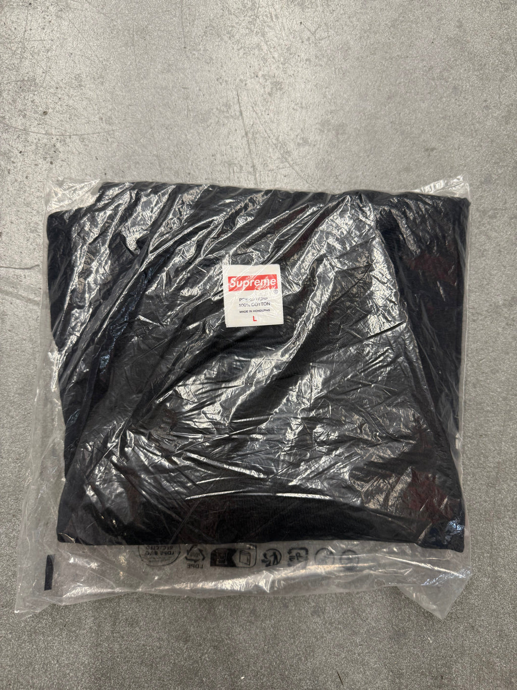 SS25 SUPREME SPONGEBOB CASTELLI RACING LONG SLEEVE TEE BLACK - LARGE