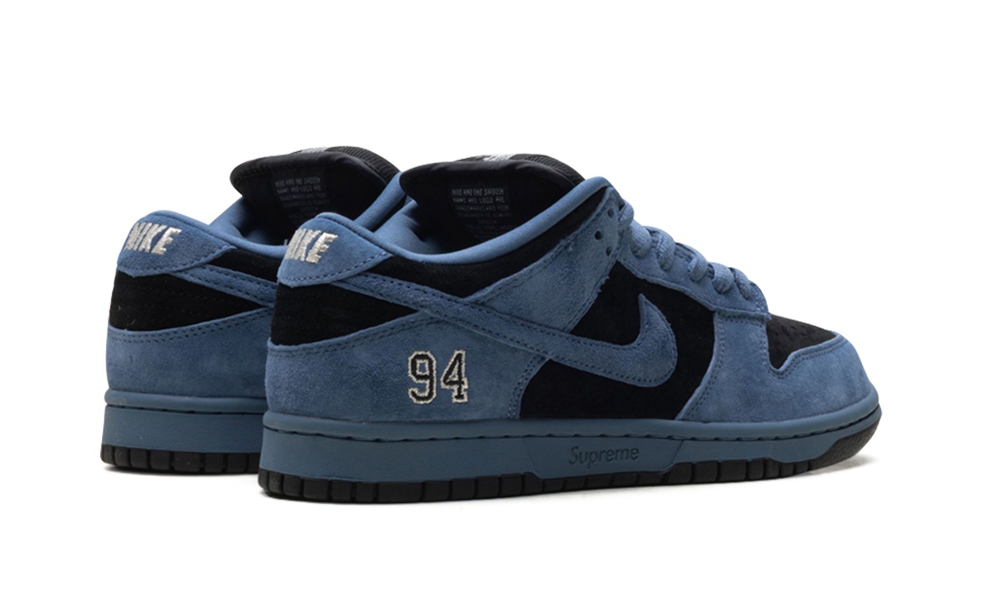 SB Dunk Low "Supreme - Ocean Fog" HQ8487 400
