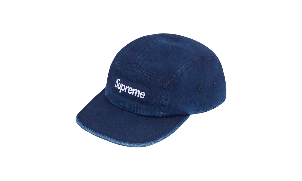 Washed Chino Twill Camp Cap "SS25 - Royal" SU25845