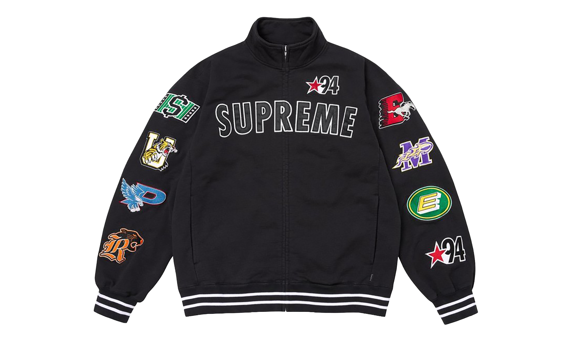 Mascots Zip Up Jacket "SS26 - Black" SU27487