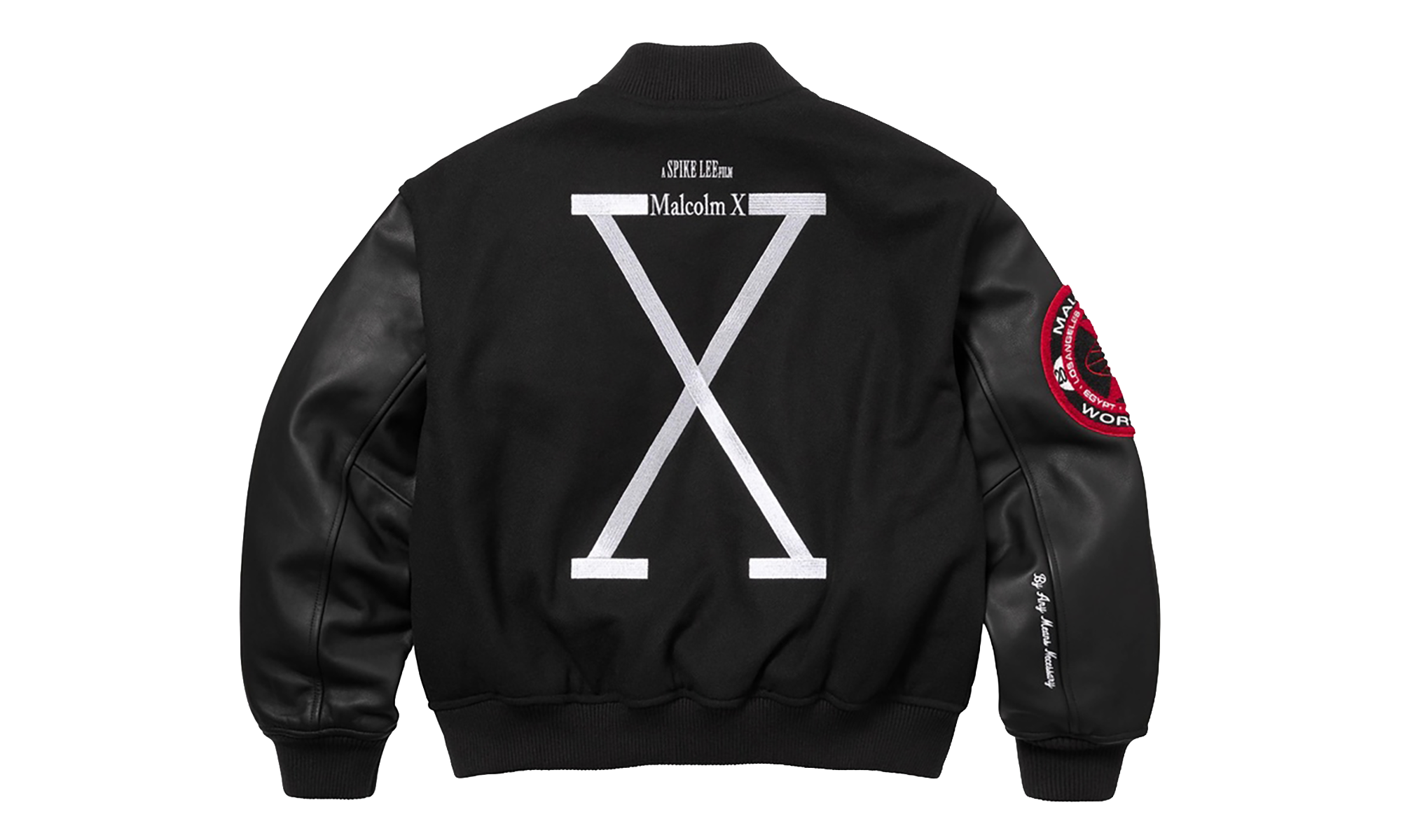 40 Acres Malcolm Varsity Jacket "SS25 - Black" SU27806