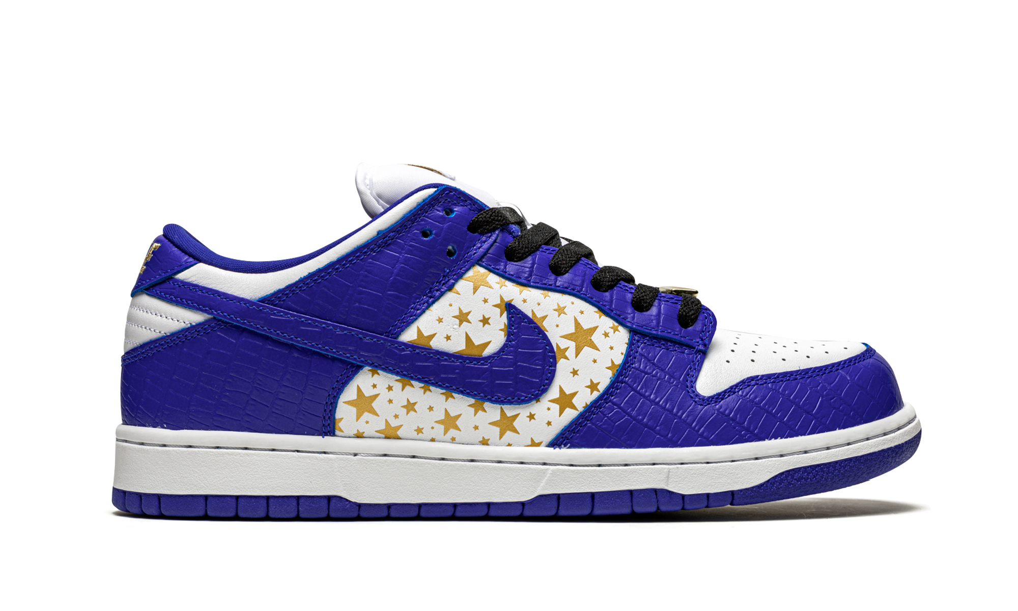 SB Dunk Low "Supreme - Stars - Hyper Blue" DH3228 100
