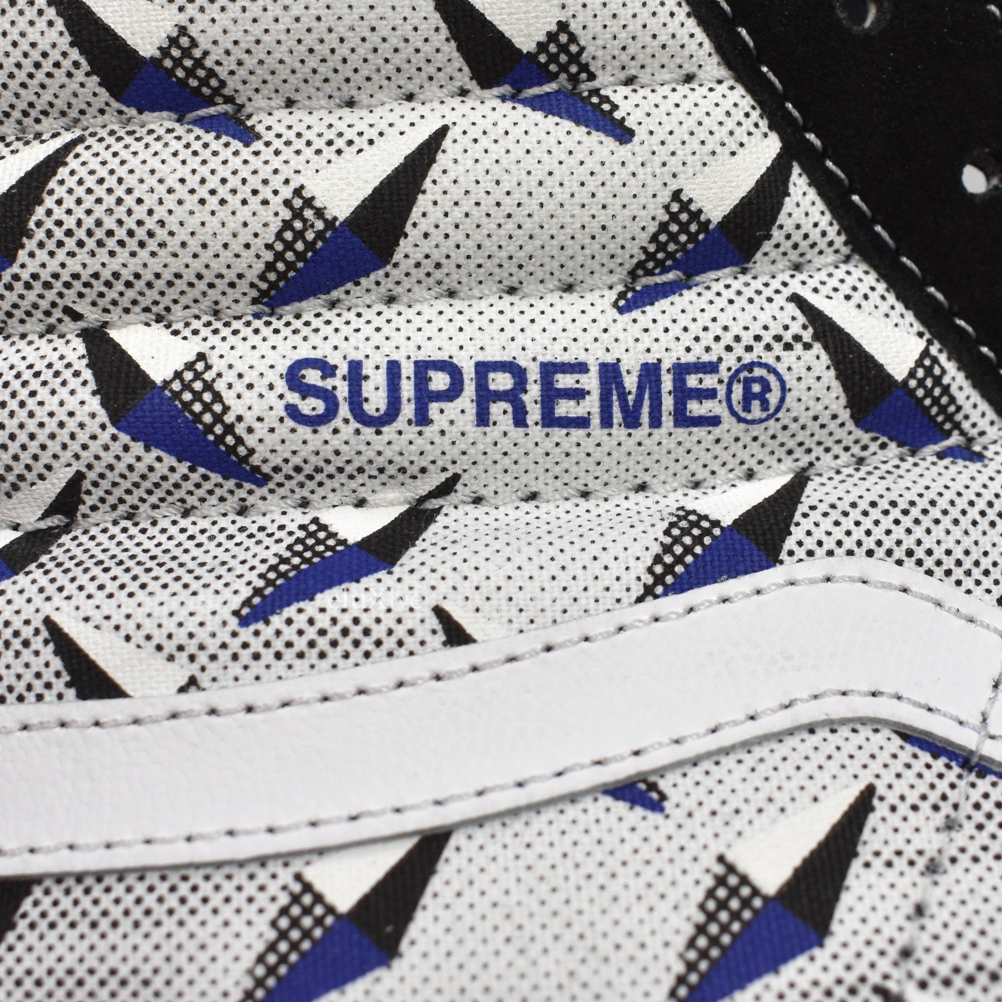 Supreme x Vans - Sk8 Hi Pro Diamond Plate (Black)