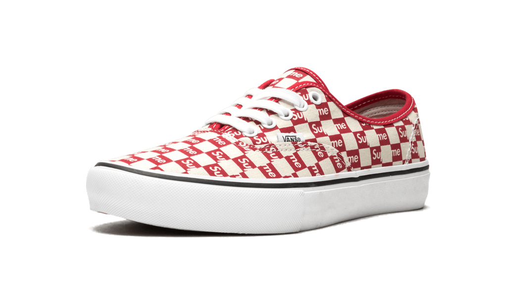 Authentic Pro "Supreme - Checkered Red 2016" VN000Q0DJLY