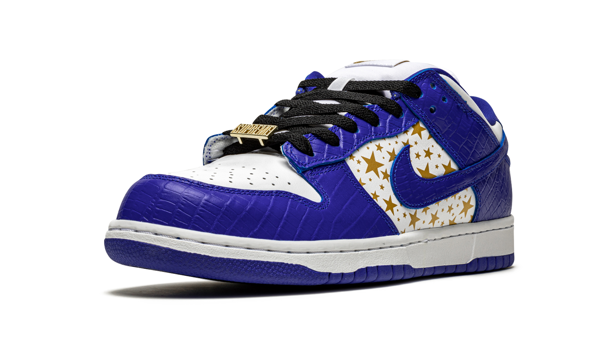 SB Dunk Low "Supreme - Stars - Hyper Blue" DH3228 100
