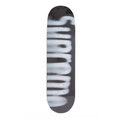 Supreme Blurred Logo Skateboard Deck Black