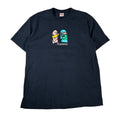 Supreme Bite Tee Navy [USED] - L (Used)
