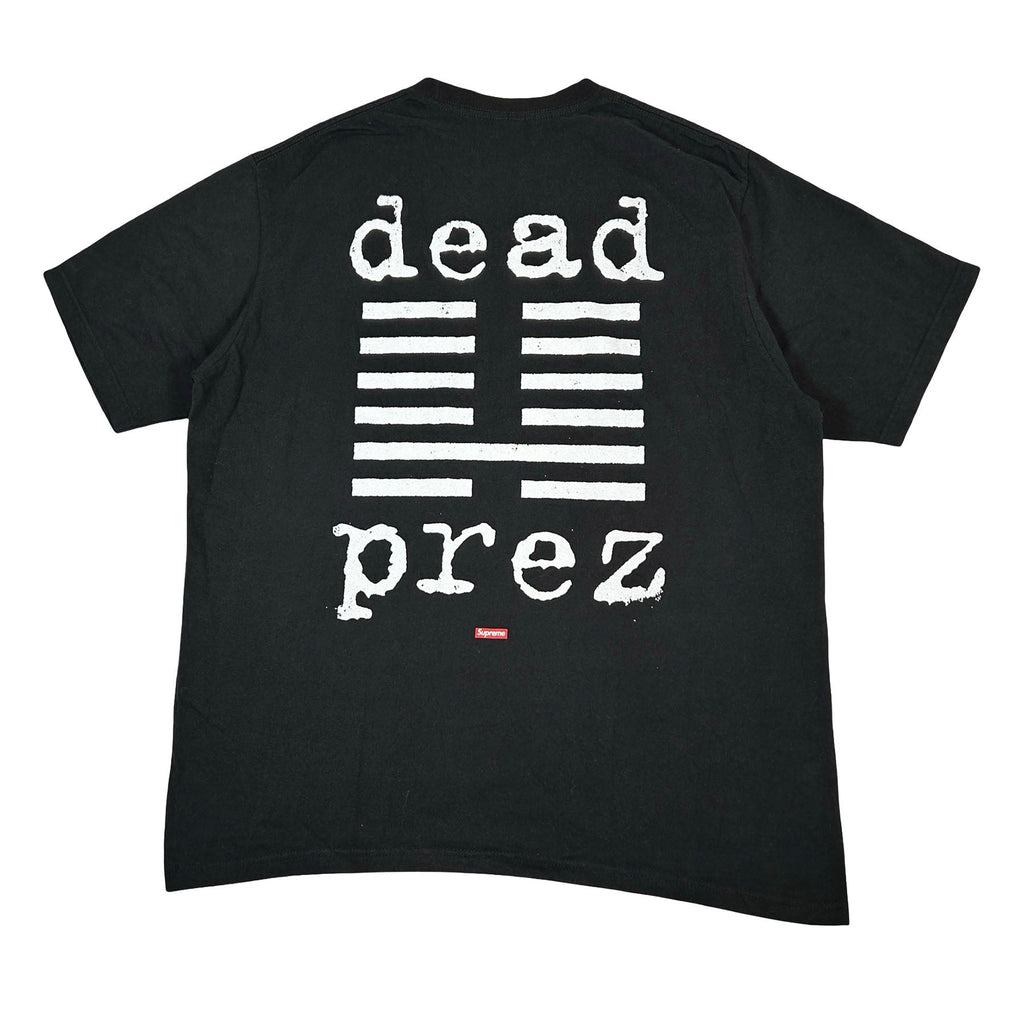 Supreme dead prez Tee Black [USED] - L (Used)