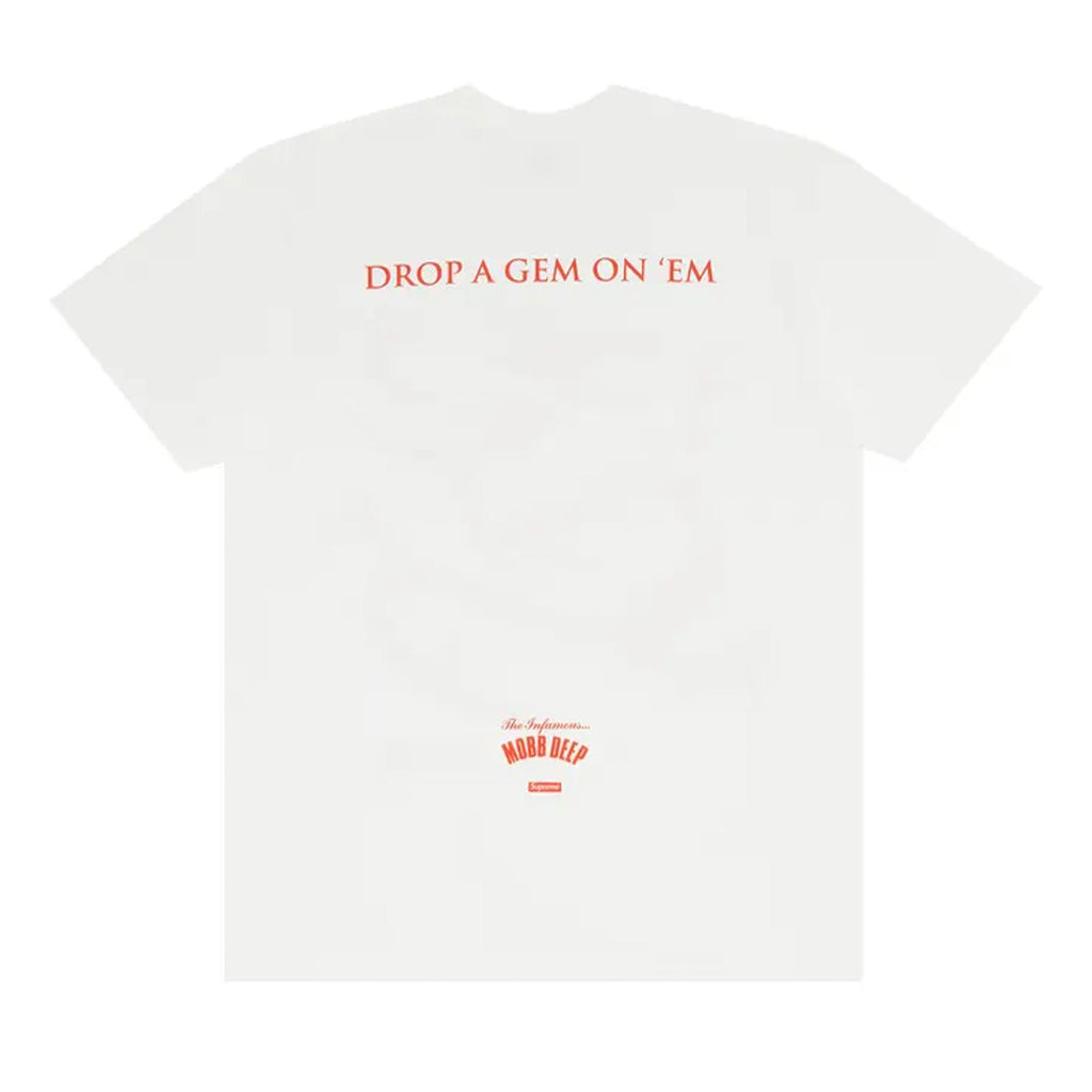 Supreme Mobb Deep Dragon Tee White