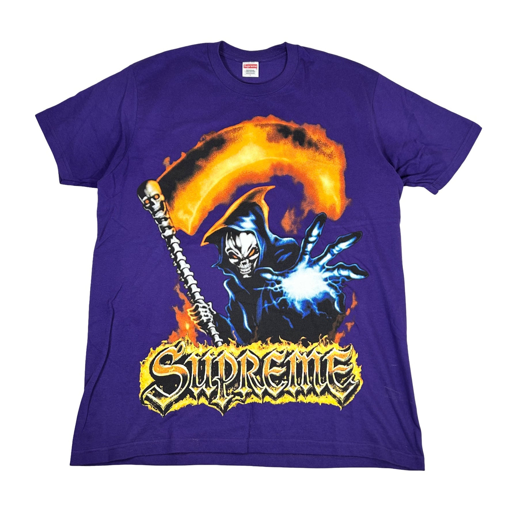 Supreme Grim Reaper Tee Purple [USED] - L (Used)