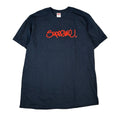 Supreme Handstyle Tee Navy [USED] - L (Used)