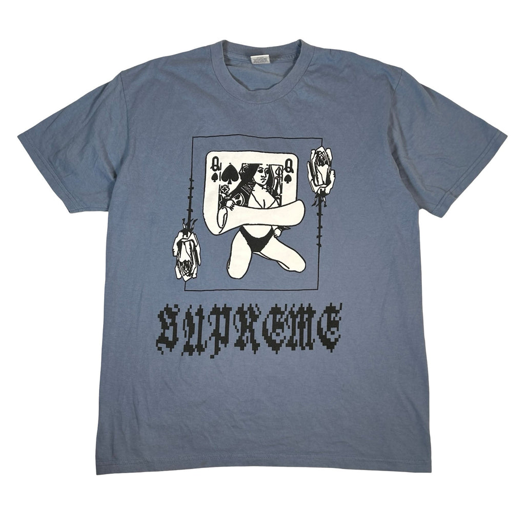 Supreme Queen Tee Slate [USED] - L (Used)