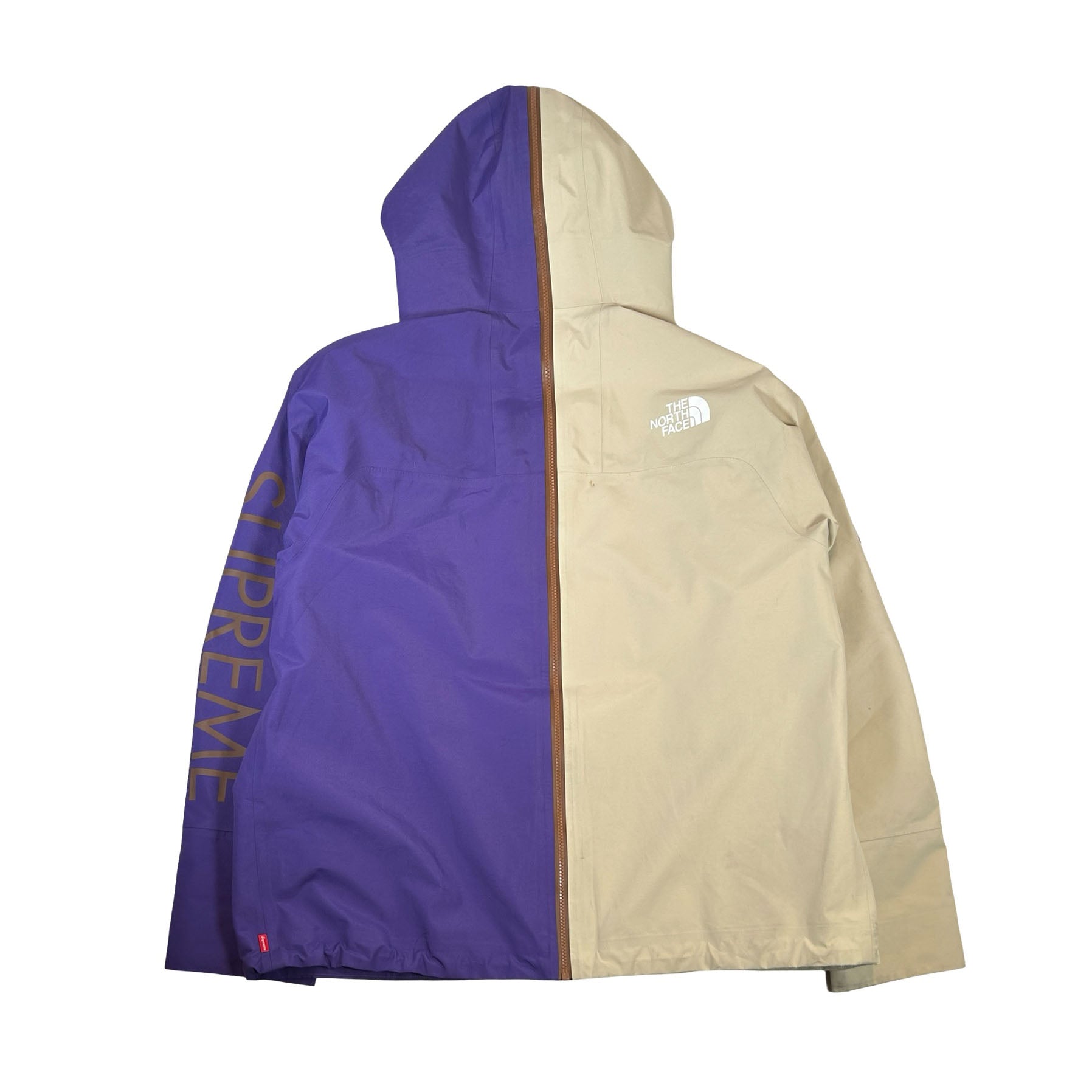 Supreme The North Face Split Taped Seam Shell Jacket Tan [USED] - XL (Used)