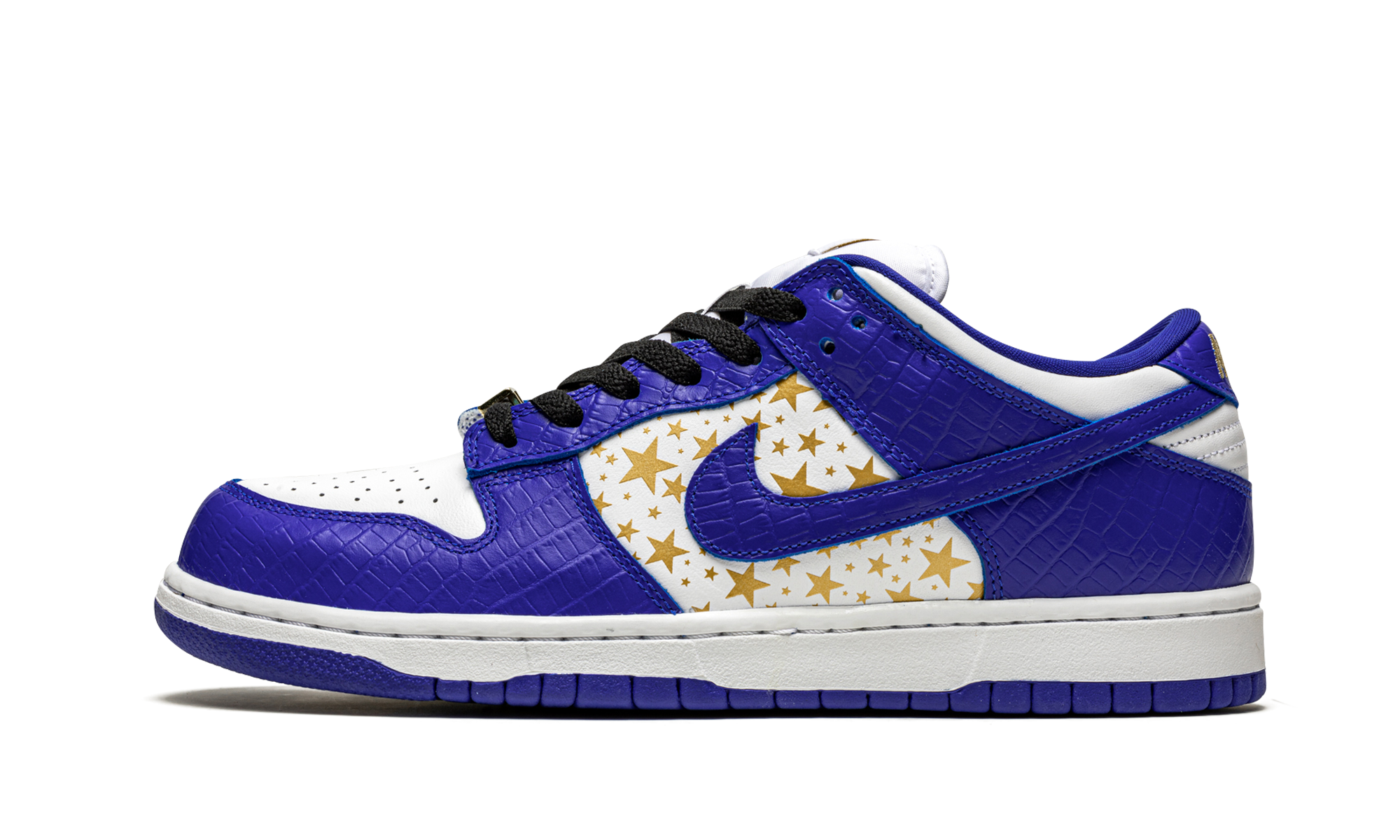 SB Dunk Low "Supreme - Stars - Hyper Blue" DH3228 100