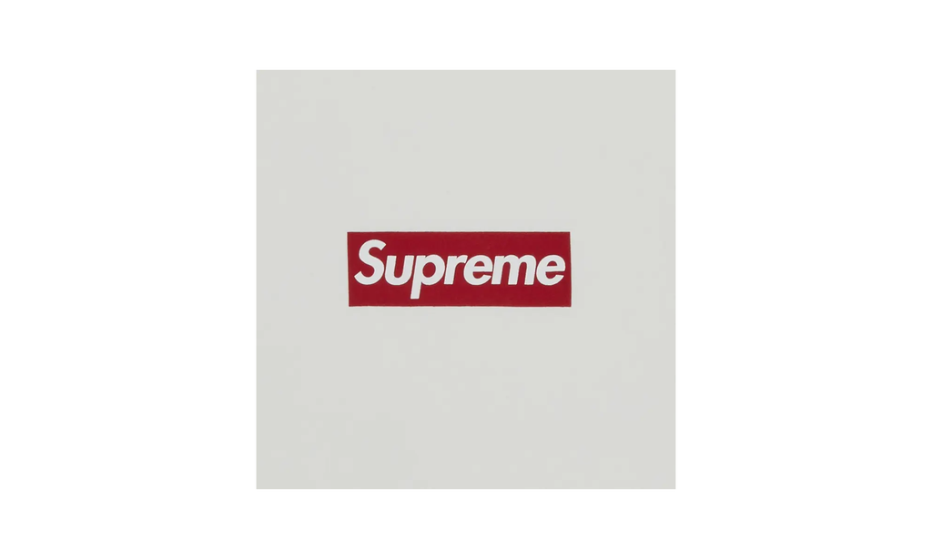 Washed Box Logo Crewneck "SS25 - White" SU26188