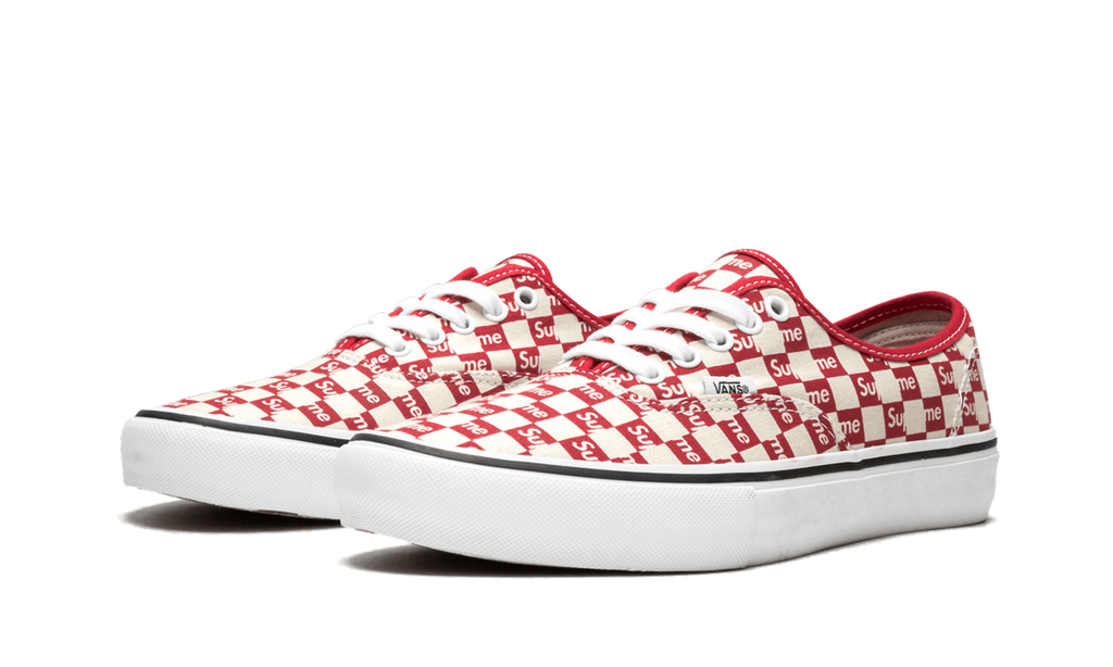 Authentic Pro "Supreme - Checkered Red 2016" VN000Q0DJLY