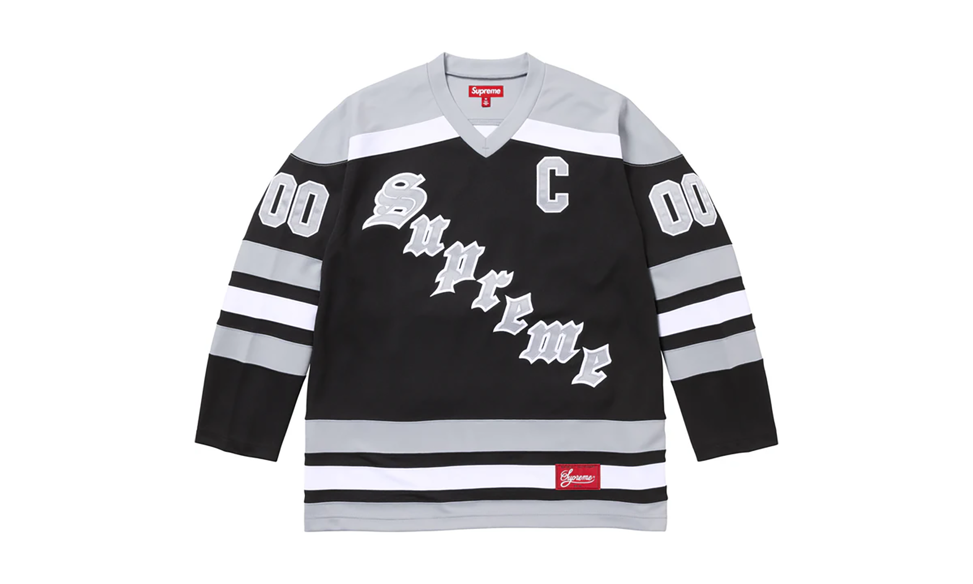 Fire & Ice Hockey Jersey "FW25 - Black/Grey" SU25927