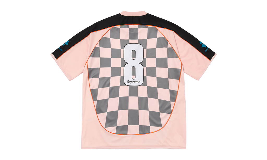 Checkerboard Soccer Jersey "SS26 - Light Pink" SU27981