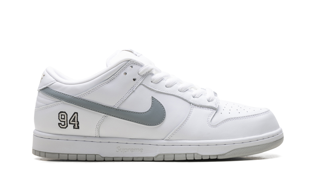 SB Dunk Low "Supreme - White" HQ8487 100