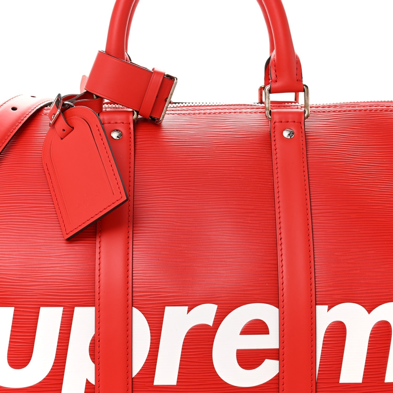 X Supreme Epi Keepall Bandouliere 45 Red