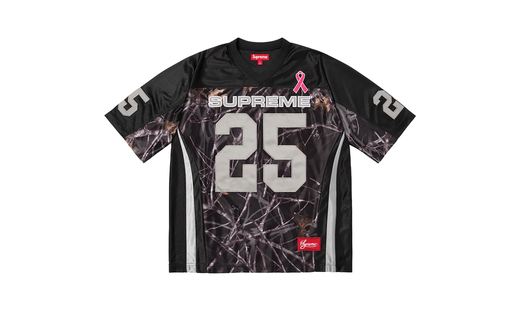 Breast Cancer Awareness Football Jersey "FW25 - Black" SU26200