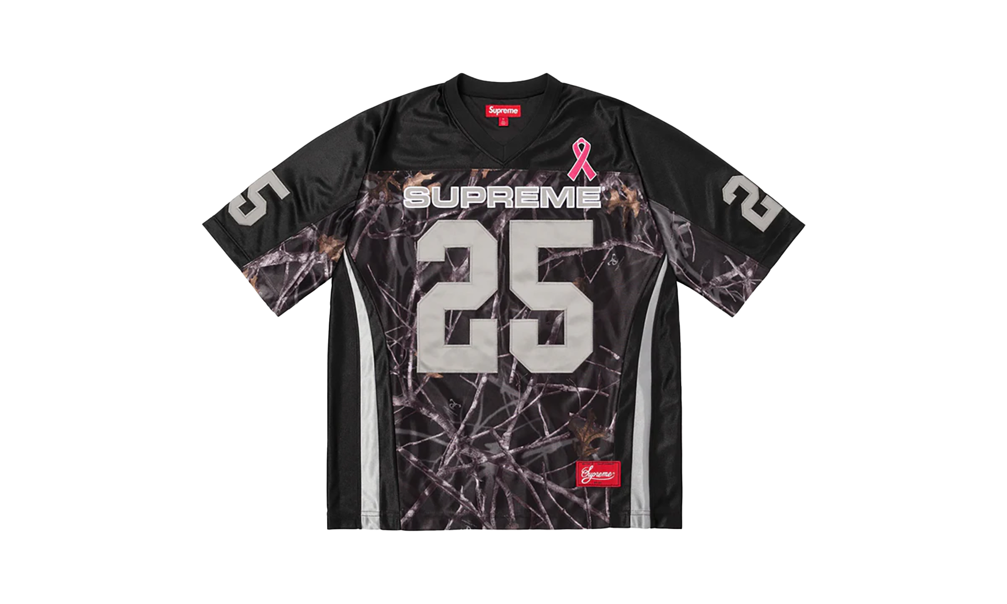 Breast Cancer Awareness Football Jersey "FW25 - Black" SU26200