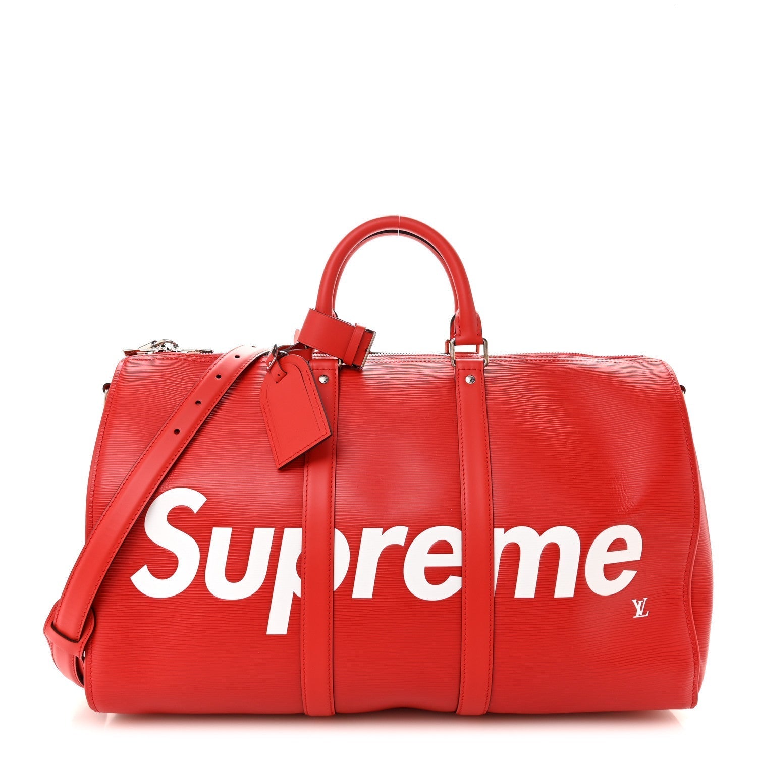 X Supreme Epi Keepall Bandouliere 45 Red