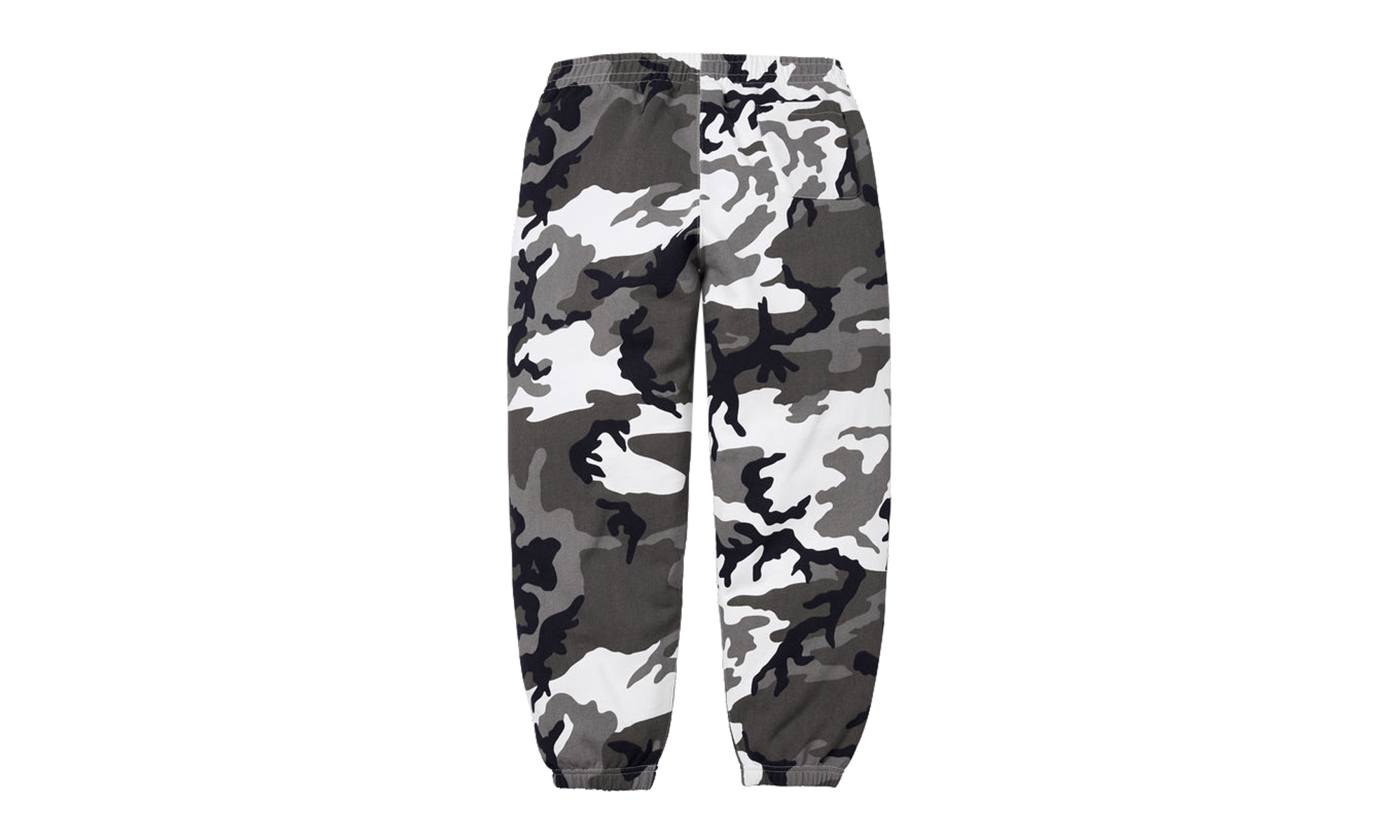 Satin Appliqué Sweatpant "SS26 - Snow Camo" SU27517