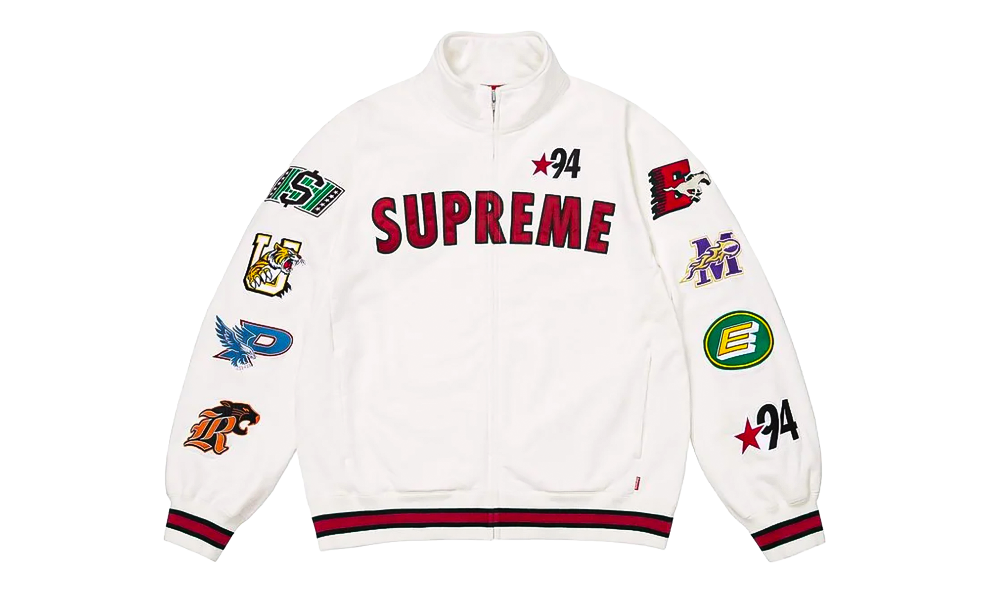 Mascots Zip Up Jacket "SS26 - White" SU27493