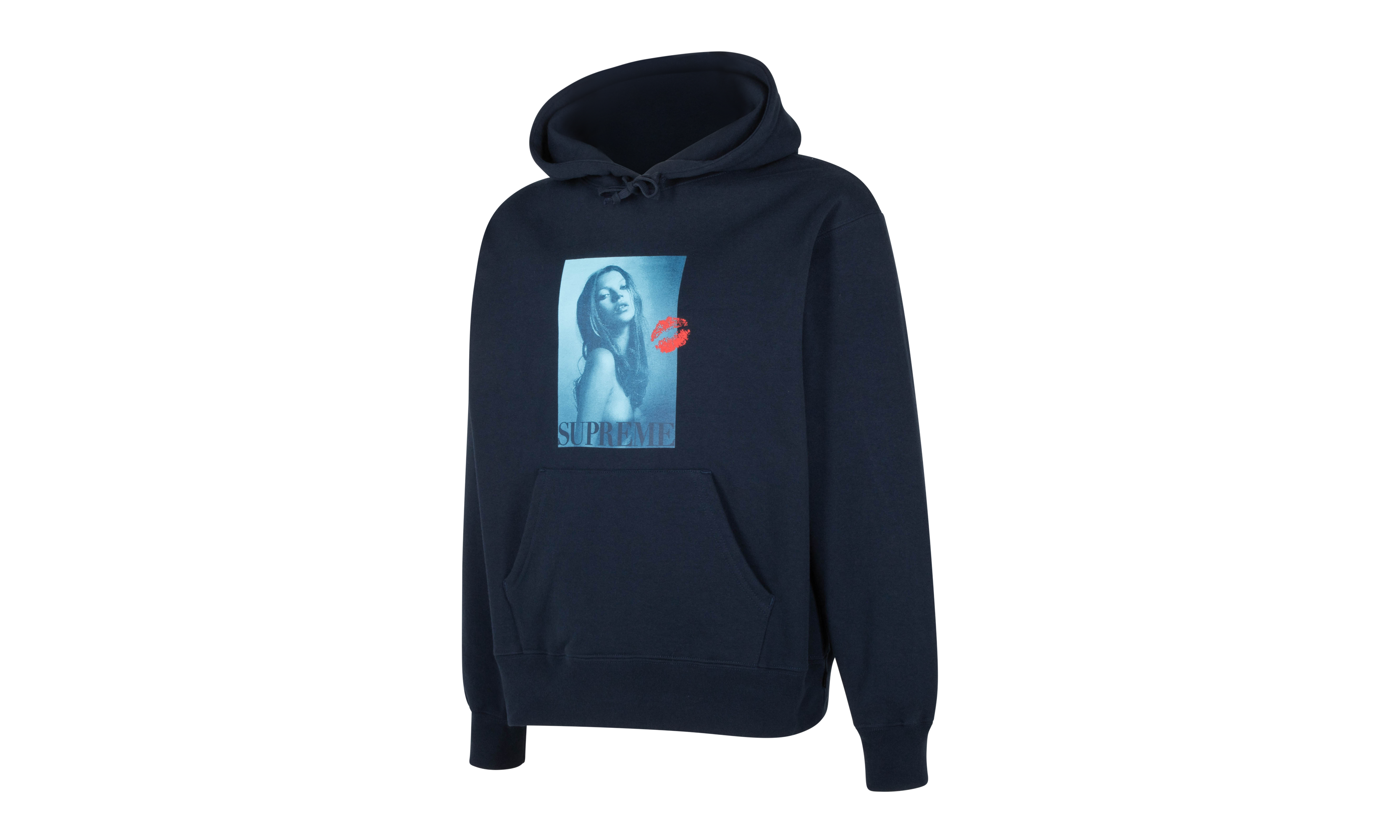 Kate Moss Hooded Sweatshirt "FW24 - Navy" SU822