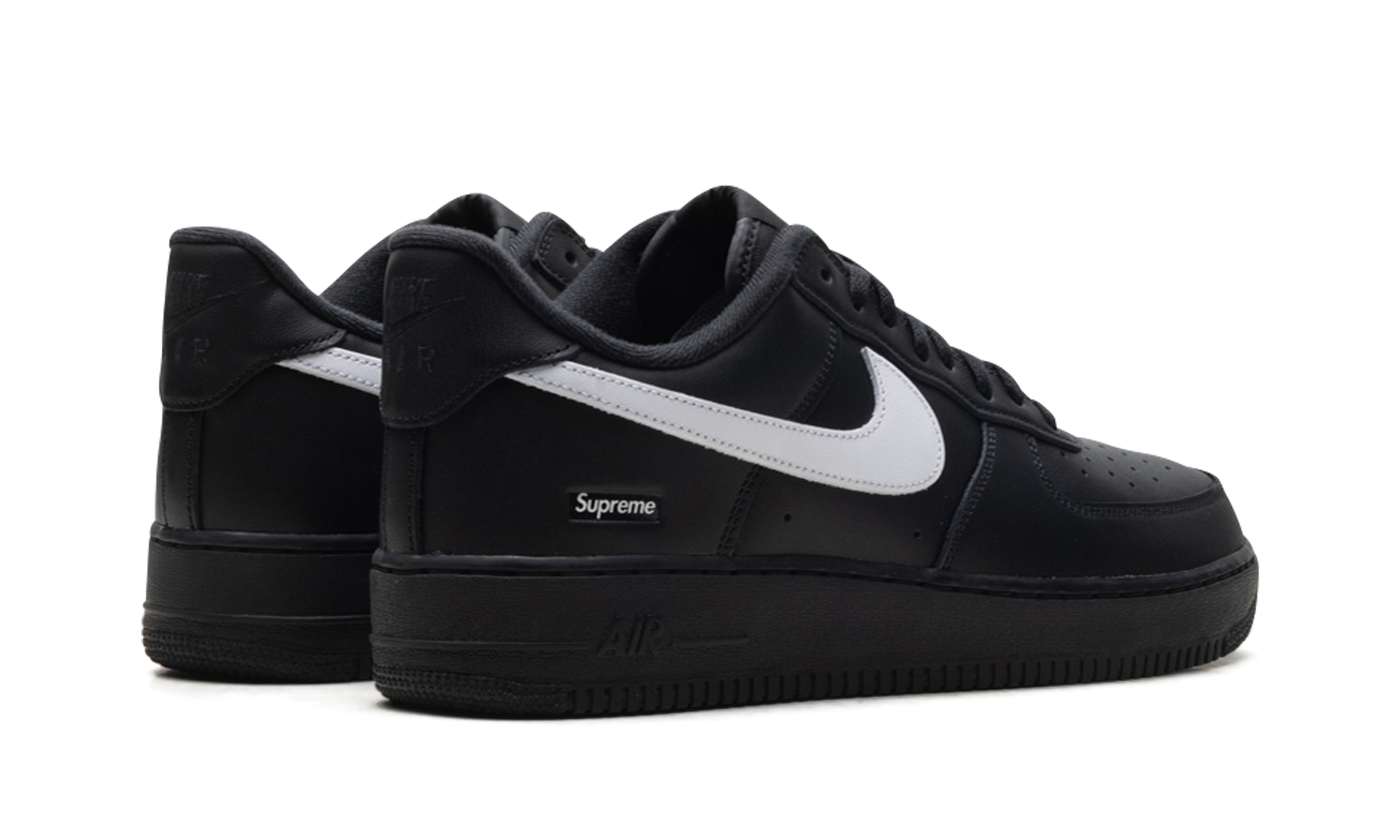 Air Force 1 Low "Supreme - Mini Box Logo Black / White" CU9225 002