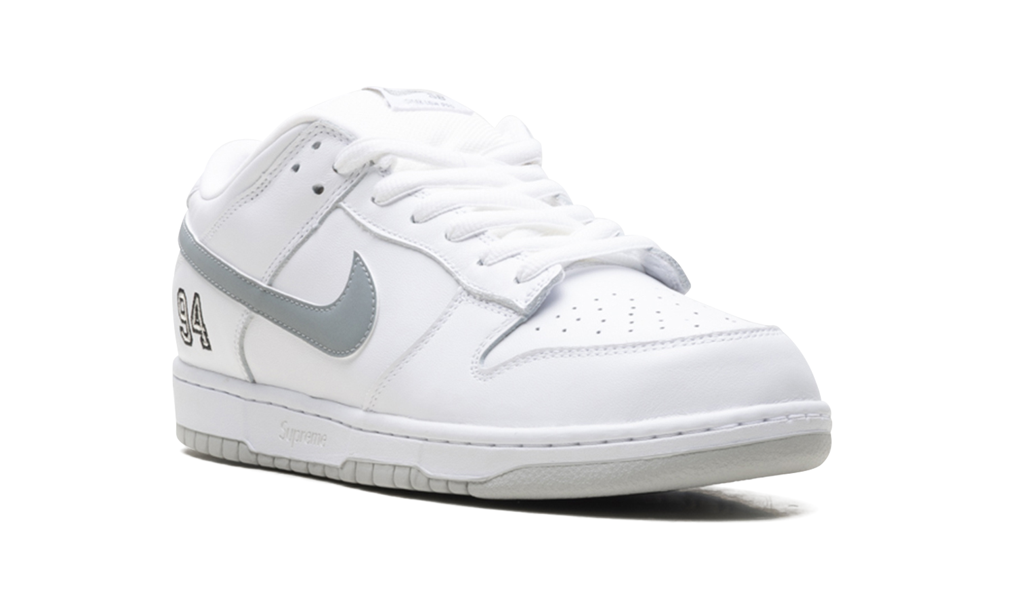 SB Dunk Low "Supreme - White" HQ8487 100