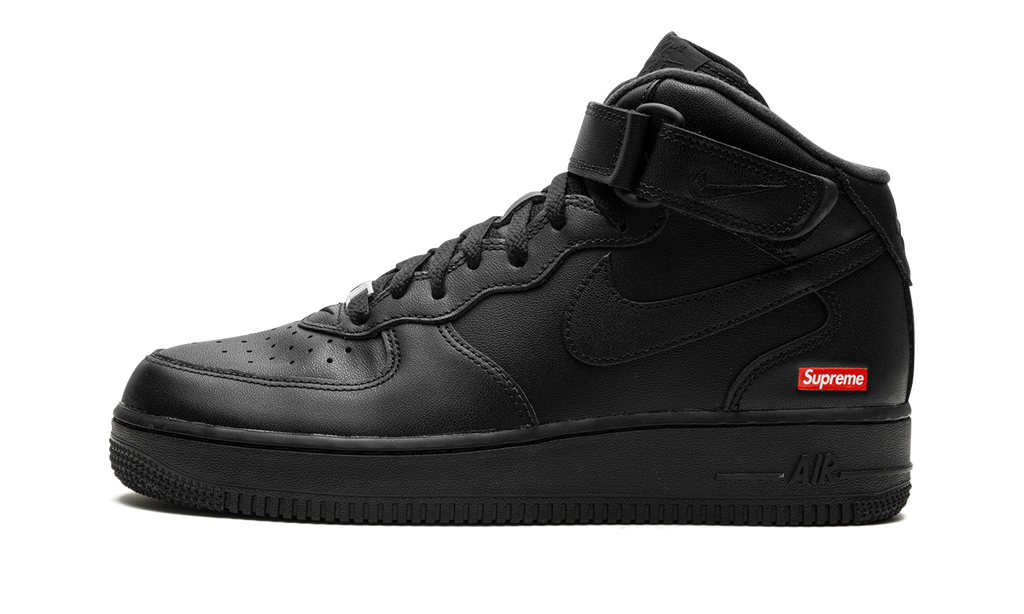 Air Force 1 Mid "Supreme - Mini Box Logo Black" FZ8784 001