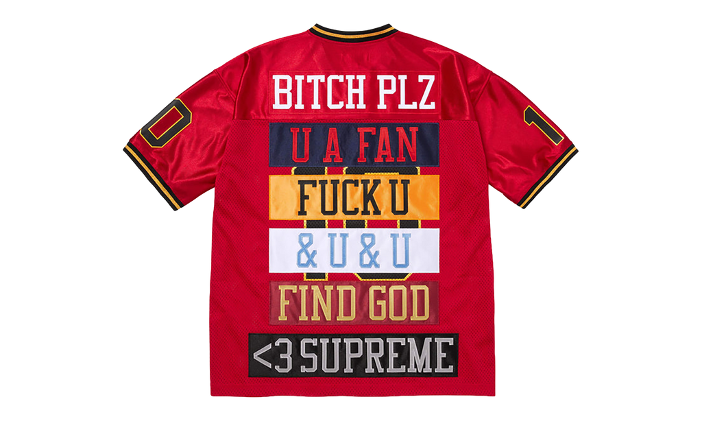 Find God Football Jersey "SS26 - red" SU27066