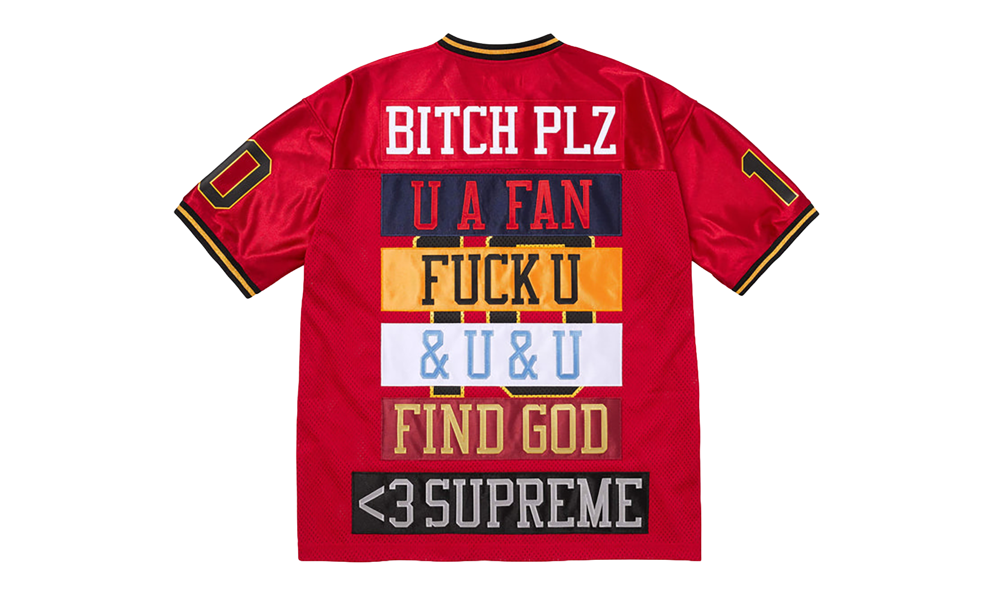 Find God Football Jersey "SS26 - red" SU27066